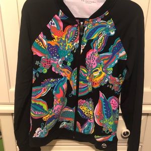 Trina Turk Medium workout jacket